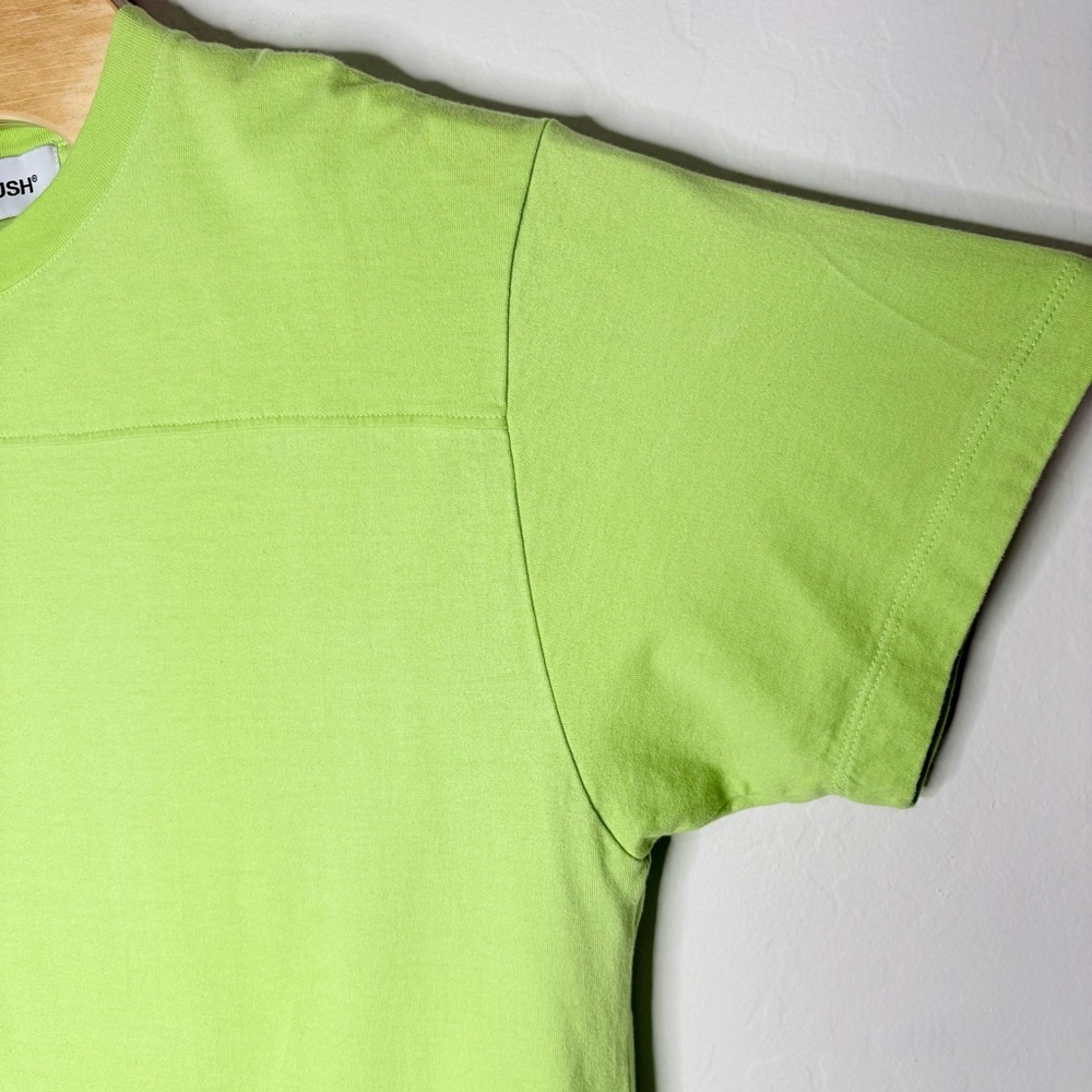 Ambush Neon Green Utility Waist Pocket T Shirt Small AW19 Japan - Picture 2 of 11